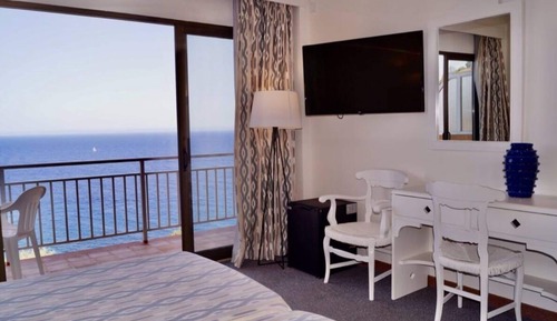 Chambre Double, balcon, vue mer