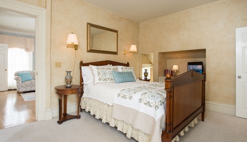 Suite Luxe, 1 grand lit, vue jardin
