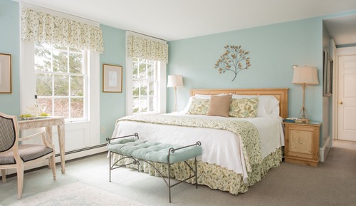 Chambre Luxe, 1 très grand lit, vue jardin