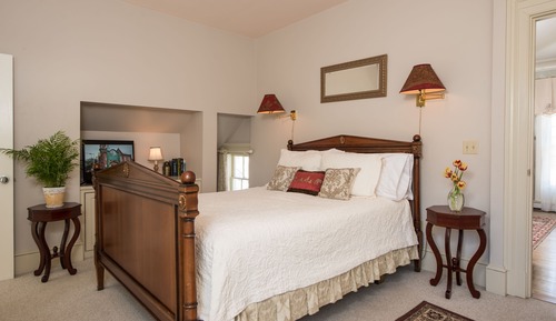 Suite Luxe, 1 grand lit, cheminée
