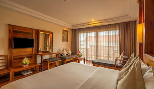 Chambre Deluxe, vue piscine