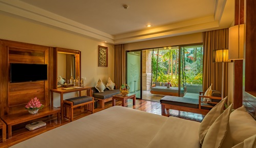 Chambre Deluxe Double ou avec lits jumeaux, accès piscine (Copa Cabana)
