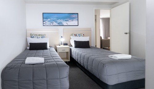 Appartement Deluxe, 2 chambres, cuisine, vue baie