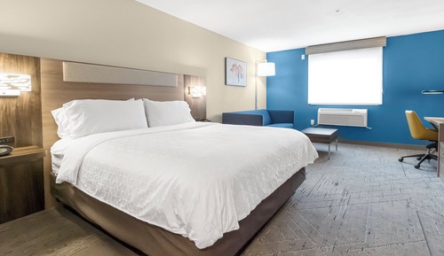 Chambre Standard, 1 très grand lit, non-fumeurs (Communications, Roll-In Shower)