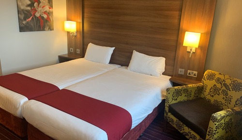 Chambre avec lits jumeaux, 2 lits une place