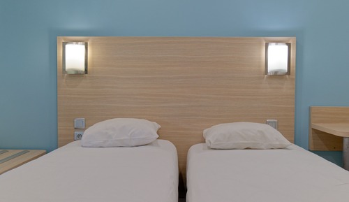 Chambre avec lits jumeaux