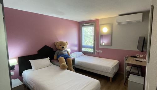 Chambre avec lits jumeaux