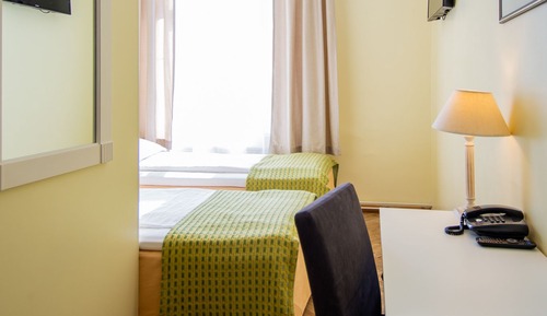 Chambre Économique avec lits jumeaux, 2 lits une place