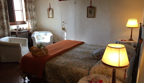 Chambre Double Deluxe, vue cour intérieure