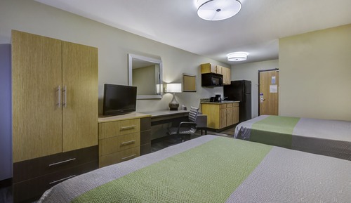 Chambre Deluxe, 2 grands lits, non-fumeurs, coin cuisine