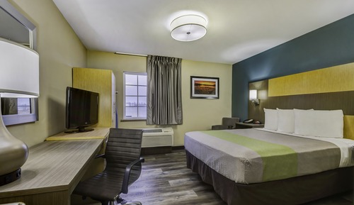 Chambre Deluxe, 1 grand lit, non-fumeurs, coin cuisine