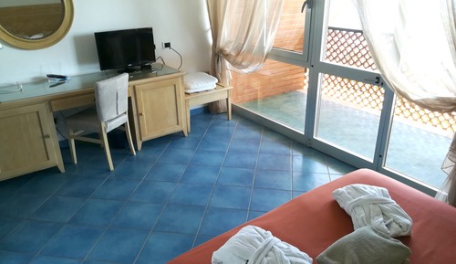 Chambre Double, vue mer