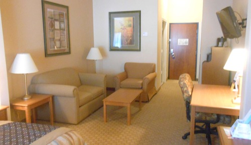 Suite, 1 très grand lit, accessible aux personnes à mobilité réduite, non-fumeurs (with Sofabed)