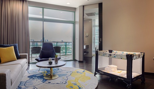 One Bedroom Suite King City View