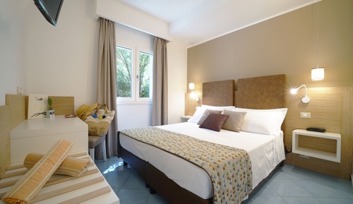 Chambre Double ou avec lits jumeaux, vue jardin