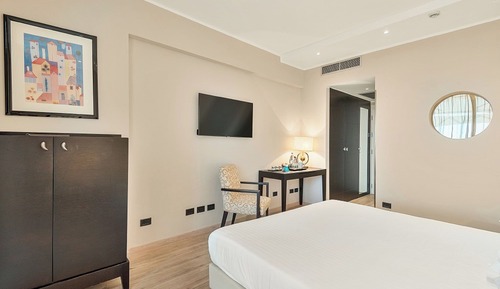 Chambre Double, terrasse, vue mer