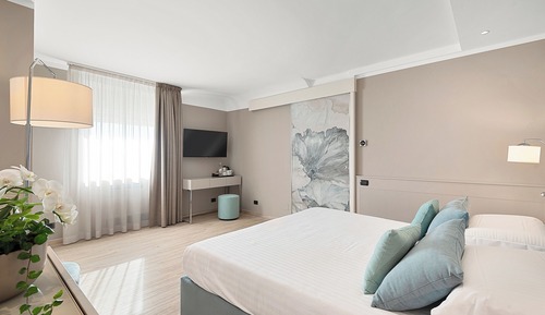 Suite, terrasse, en front de mer