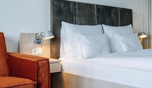 Chambre Double Deluxe, terrasse, vue lac (Mini)