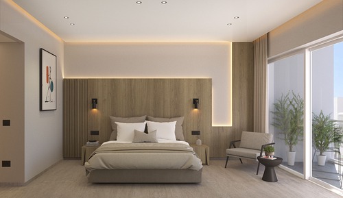 Deluxe Room, Side Sea View