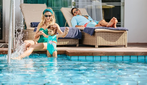 Suite Junior, accès piscine