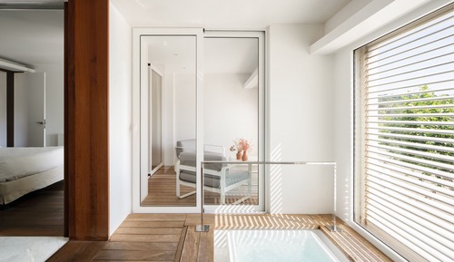 Suite Premium, bain à remous, vue mer