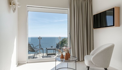 Chambre Supérieure, balcon, vue mer