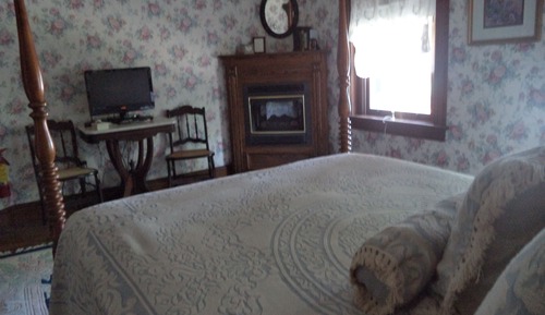 Chambre Standard, 1 grand lit, non-fumeurs, cheminée