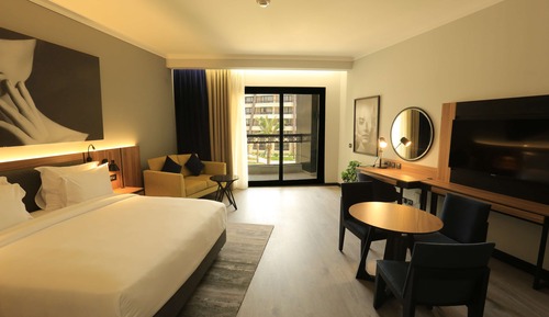 Chambre Exécutive, terrasse (Lounge Access)