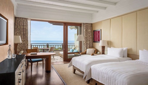 Chambre « Premier », 2 lits une place, vue mer