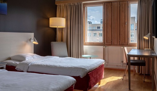 Chambre avec lits jumeaux