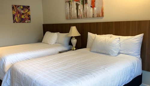 Chambre Double Confort, 1 chambre, coin cuisine, vue plage