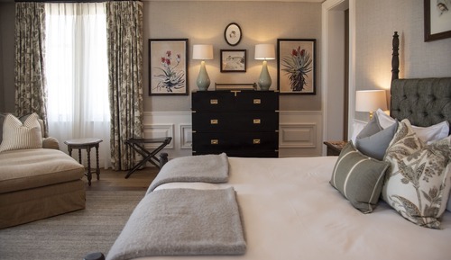 Chambre Deluxe, 1 très grand lit, vue vallée (Garden)