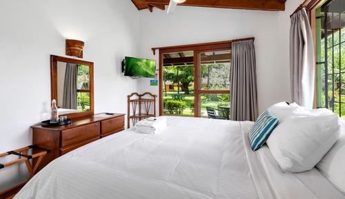 Chambre Standard, 1 chambre, terrasse, vue jardin