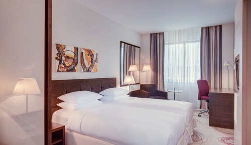 Chambre avec lits jumeaux