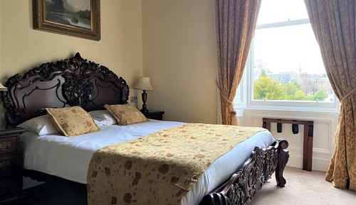 Chambre Double Deluxe, salle de bains attenante, vue jardin (Deluxe Rococo)