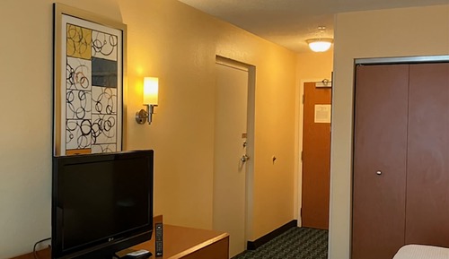 Chambre, 2 lits doubles (Mobility/Hearing Access, Transf Shwr)
