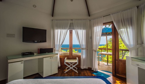 Chambre Deluxe, 1 grand lit, vue océan