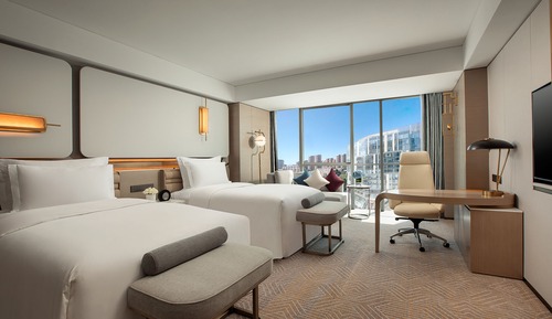 Chambre Classique, 2 lits une place, vue ville