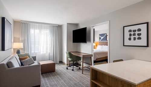 Suite, 1 chambre, accessible aux personnes à mobilité réduite, cuisine (Mobil, Tub)