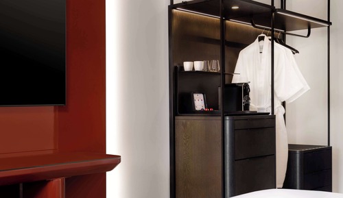 Chambre, 1 très grand lit (Mobility, Hearing, Roll-In Shower)