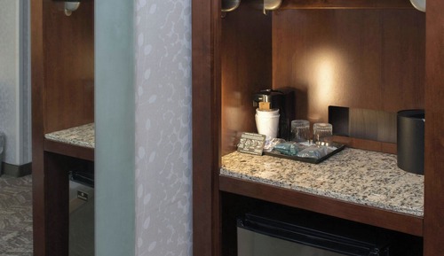 Suite, 1 très grand lit et 1 canapé-lit (Mobility/Hearing Access, Roll-In Shwr)