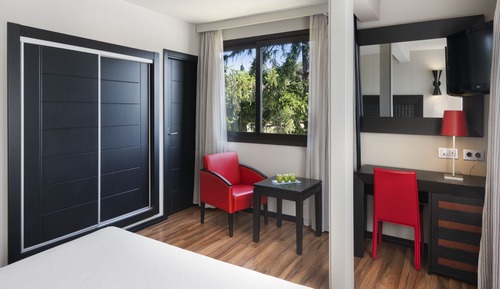 Chambre double avec accès au spa