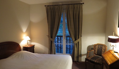 Chambre Double, vue parc