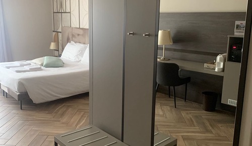 Chambre Double Supérieure, 2 grands lits, accessible aux personnes à mobilité réduite