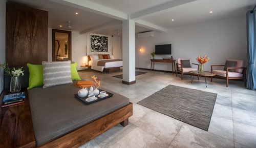 Suite Luxe, 1 très grand lit, vue mer