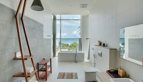 Suite Studio Luxe, 1 très grand lit, vue mer