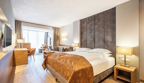 Chambre Triple Supérieure, balcon, vue golf