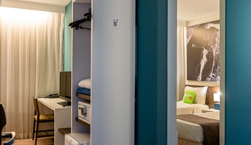 Chambre Simple Standard, 2 lits une place, non-fumeurs