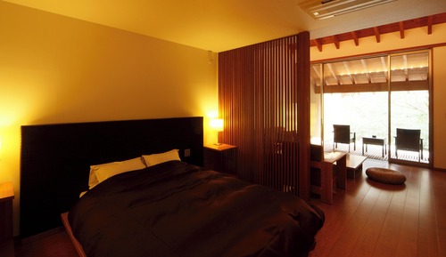 Chambre avec lits jumeaux, salle de bains privée (Hollywood, -ROKUJUBO- MIZUKI,KUROMOJI)
