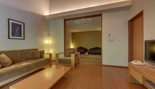 Suite Premium, salle de bains privée, dans les dépendances (with Private Open-air Bath, KATSURA)